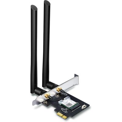 Adattatore Wi-Fi Bluetooth PCIe Archer T5E TP-Link - Nero Adattatore Wi-Fi Bluetooth PCIe Archer T5E TP-Link - Nero