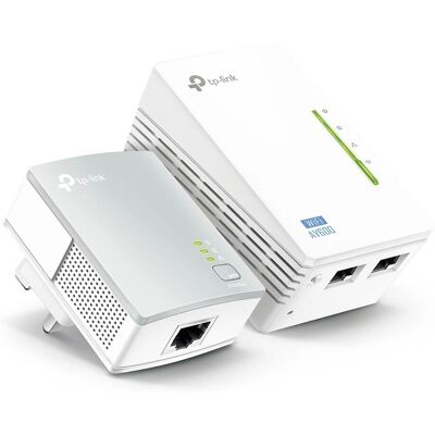 TP-Link TL-WPA4220KIT 600 Mbps PowerLine Wi-Fi Adapter - Powerline Adapter TP-Link TL-WPA4220KIT 600 Mbps PowerLine Wi-Fi Adapter - Powerline Adapter