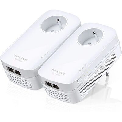 TP-Link TL-Pa9025P Powerline-Adapter-Set - 2000 Mbit/s, 2 Gbit Ethernet, Weiß TP-Link TL-Pa9025P Powerline-Adapter-Set - 2000 Mbit/s, 2 Gbit Ethernet, Weiß
