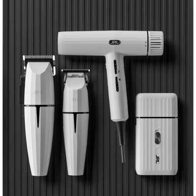 JRL - Kombiset 3 - Limitierte White Ghost Edition - Haarschneider & Trimmer JRL - Kombiset 3 - Limitierte White Ghost Edition - Haarschneider & Trimmer
