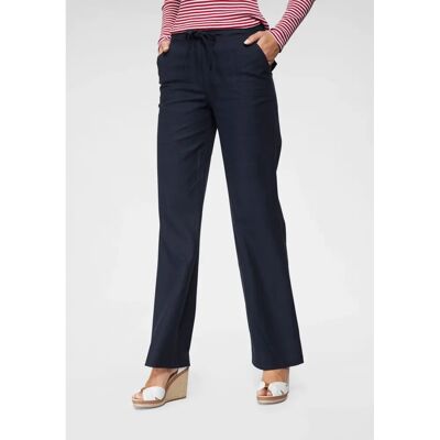 ANISTON CASUAL Modell 38 Marine Leinenhose - Hose ANISTON CASUAL Modell 38 Marine Leinenhose - Hose