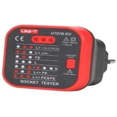 Uni-T UT07B-EU - Electrical Tester - Wiring & RCD Test Uni-T UT07B-EU - Electrical Tester - Wiring & RCD Test