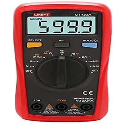 Multimetro digitale Uni-T UT133A - Resistenza, Tensione, Corrente Multimetro digitale Uni-T UT133A - Resistenza, Tensione, Corrente