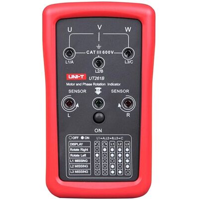 UNI-T Phasenfolge-Detektor - 90-600V - Phasenanzeiger UNI-T Phasenfolge-Detektor - 90-600V - Phasenanzeiger