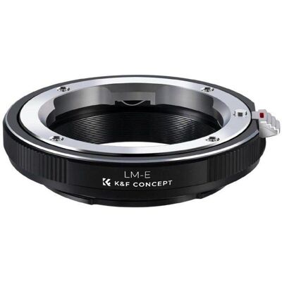 Adaptateur de montage d'objectif K&F pour Sony E - Compatible Leica M - Publicité Adaptateur de montage d'objectif K&F pour Sony E - Compatible Leica M - Publicité