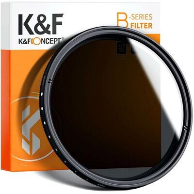K&F Concept Kamera Szűrő - Állítható ND2-től ND400-ig - 40,5mm K&F Concept Kamera Szűrő - Állítható ND2-től ND400-ig - 40,5mm