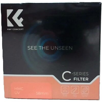 K&F Concept 58MM MC UV Schutzfilter - Slim Frame - Blaue Beschichtungen K&F Concept 58MM MC UV Schutzfilter - Slim Frame - Blaue Beschichtungen