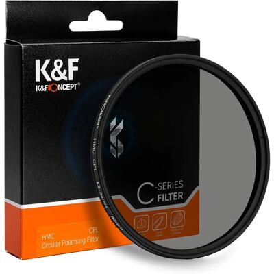 Filtre polarisant circulaire K&F Série Classic 52mm - Filtre d'objectif - Publicité Filtre polarisant circulaire K&F Série Classic 52mm - Filtre d'objectif - Publicité