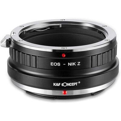 K&F Concept Nikon Z - Canon EF Adapter - Stabil, Manuell, Unendlicher Fokus K&F Concept Nikon Z - Canon EF Adapter - Stabil, Manuell, Unendlicher Fokus