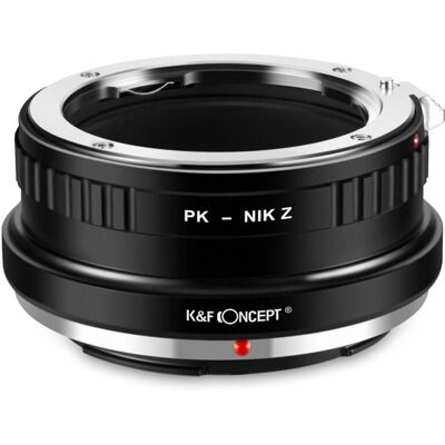 K&F Concept Nikon Z-Pentax K Adapter - Kamera Csatt, Kézi Fókusz, Tartós K&F Concept Nikon Z-Pentax K Adapter - Kamera Csatt, Kézi Fókusz, Tartós
