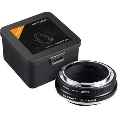 K&F Concept Hochpräziser Objektivadapter für Canon FD auf EOS R – Robuste Verbindung K&F Concept Hochpräziser Objektivadapter für Canon FD auf EOS R – Robuste Verbindung