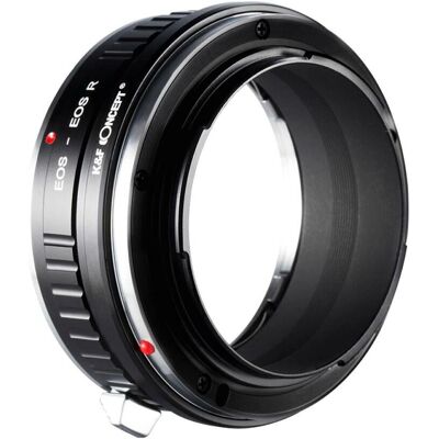 K&F Concept Canon EOS R Adapter - Unterstützt EF, EF-S Objektive - Metallkonstruktion - Manuelle Fokussierung - Unendlicher Fokus K&F Concept Canon EOS R Adapter - Unterstützt EF, EF-S Objektive - Metallkonstruktion - Manuelle Fokussierung - Unendlicher Fokus