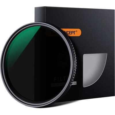 Filtre à densité neutre variable K&F Concept 77mm ND8-ND2000 - Compact et Fin - Publicité Filtre à densité neutre variable K&F Concept 77mm ND8-ND2000 - Compact et Fin - Publicité
