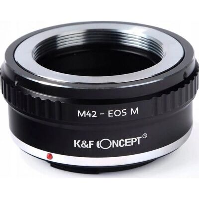 Adapter K&F Concept do Canon EOS M - M42 - Adapter do Aparatu Adapter K&F Concept do Canon EOS M - M42 - Adapter do Aparatu