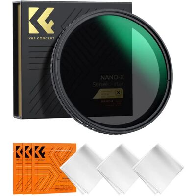 Filtre ND Variables 46mm ND2-ND32 - Densité Naturelle - K&F Concept - Publicité Filtre ND Variables 46mm ND2-ND32 - Densité Naturelle - K&F Concept - Publicité