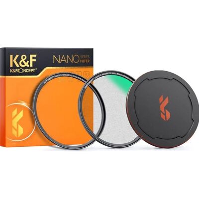 K&F Concept - BlackMist Nano X D55 - 55mm - Magnétique - Filtre K&F Concept - BlackMist Nano X D55 - 55mm - Magnétique - Filtre