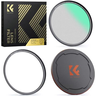 Filtre de diffusion ciné noir K&F Concept - Filtre pour appareil photo Filtre de diffusion ciné noir K&F Concept - Filtre pour appareil photo