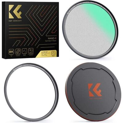 Filtre Magnétique K&F Concept 1/8 Black Mist Nano X - Publicité Filtre Magnétique K&F Concept 1/8 Black Mist Nano X - Publicité