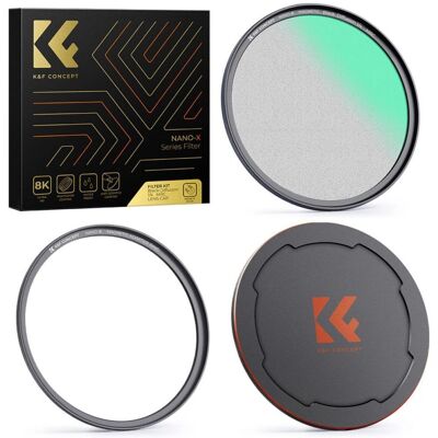 Filtre Brume Noire Magnétique 82mm K&F Concept - Accessoire Objectif - Publicité Filtre Brume Noire Magnétique 82mm K&F Concept - Accessoire Objectif - Publicité