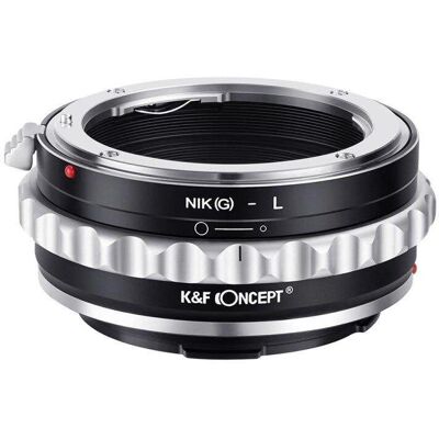 K&F Anneau adaptateur Nikon F (type G) - Contrôle manuel - Publicité K&F Anneau adaptateur Nikon F (type G) - Contrôle manuel - Publicité