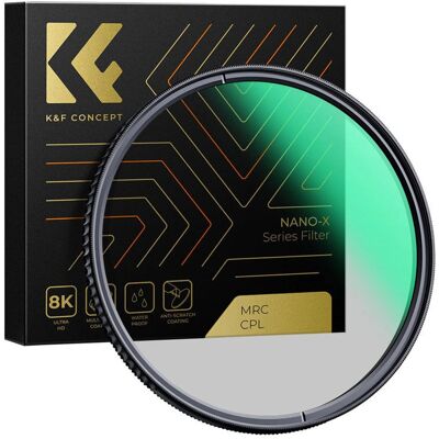 K&F Concept 82MM CPL Filter Super Slim Rundpolarizer - Polarisationsfilter K&F Concept 82MM CPL Filter Super Slim Rundpolarizer - Polarisationsfilter