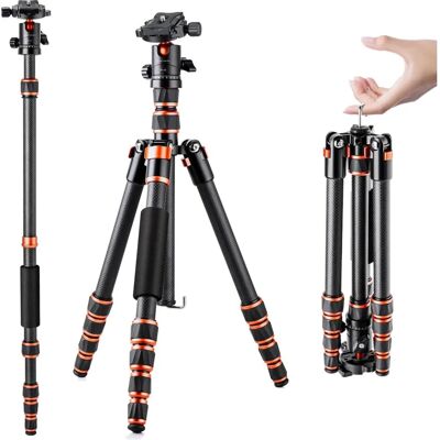 K&F Concept Włókno węglowe BA225 Ultra Compact - Statyw K&F Concept Włókno węglowe BA225 Ultra Compact - Statyw