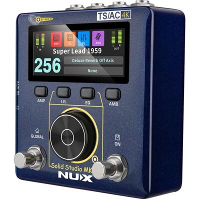 Nux NSS-6 Solid Studio MKII - Simulatore di amplificatore per chitarra Nux NSS-6 Solid Studio MKII - Simulatore di amplificatore per chitarra