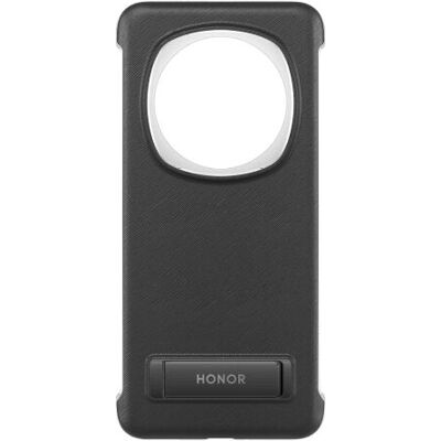 Honor Magic6 Pro Schwarzes Handyhülle mit Ständer Honor Magic6 Pro Schwarzes Handyhülle mit Ständer