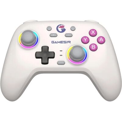 GameSir Nova HD Rumble Draadloze Controller - Retro Wit GameSir Nova HD Rumble Draadloze Controller - Retro Wit