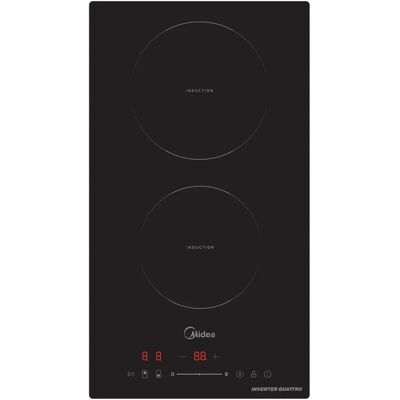 Midea MIH350D157K0 Placa de indução - 2 zonas, Preto Midea MIH350D157K0 Placa de indução - 2 zonas, Preto