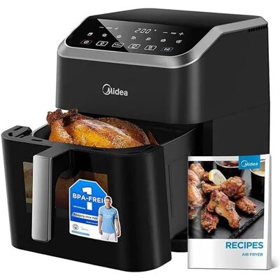 Midea MAD70F9APK - 7 L - 1600 W - Forrólevegő sütő (air fryer) Midea MAD70F9APK - 7 L - 1600 W - Forrólevegő sütő (air fryer)