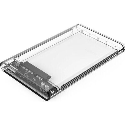 Orico Externes HDD-Gehäuse USB 3.0 - Unterstützt 2,5" SATA HDD/SSD, Transparent Orico Externes HDD-Gehäuse USB 3.0 - Unterstützt 2,5" SATA HDD/SSD, Transparent