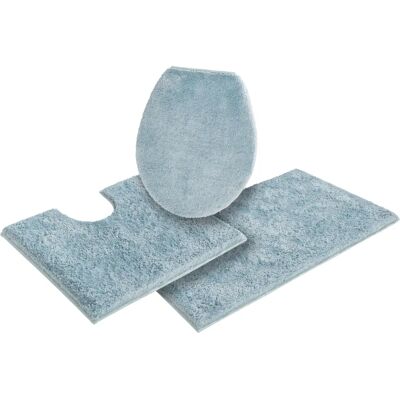 MY HOME Jos Blaue 3-teiliges Badmatten-Set MY HOME Jos Blaue 3-teiliges Badmatten-Set