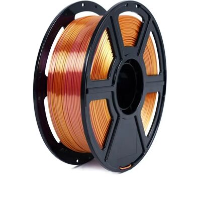 FLASHFORGE Silk Dual 1000g Filament - Gold+Rosa - Hochglanz - Einfach zu drucken - Hohe Steifigkeit FLASHFORGE Silk Dual 1000g Filament - Gold+Rosa - Hochglanz - Einfach zu drucken - Hohe Steifigkeit