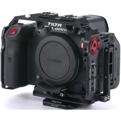 Cage pour Appareil Photo Noir Tilta R5C - Aluminium Durable, Léger, Support d'Objectif Réglable - Publicité Cage pour Appareil Photo Noir Tilta R5C - Aluminium Durable, Léger, Support d'Objectif Réglable - Publicité