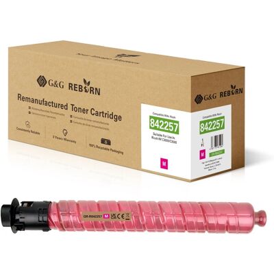 G&G - 21980 - Magenta - Ricoh 842257 - Cartouche de toner - Publicité G&G - 21980 - Magenta - Ricoh 842257 - Cartouche de toner - Publicité