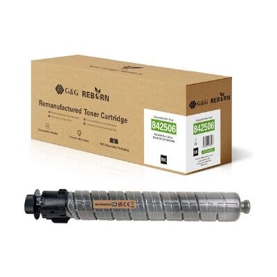 G&G - GR-R842506 - Schwarz - Ricoh 842506 - Tonerpatrone G&G - GR-R842506 - Schwarz - Ricoh 842506 - Tonerpatrone