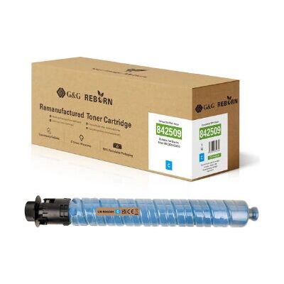 G&G - GR-R842509 - Cyan - Ricoh 842509 kompatibel - Tonerkassette G&G - GR-R842509 - Cyan - Ricoh 842509 kompatibel - Tonerkassette