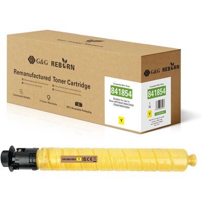 G&G - GR-R841854 - Geel - 22500 pagina's - Tonerpatroon G&G - GR-R841854 - Geel - 22500 pagina's - Tonerpatroon