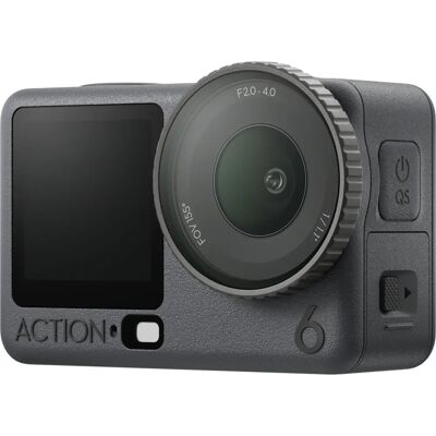 DJI Osmo Action 6 Vesitiivis 4K Kamera - 38 MP, 50GB DJI Osmo Action 6 Vesitiivis 4K Kamera - 38 MP, 50GB