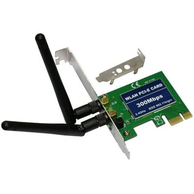SIMPLETEK - PCIe X1 - 802.11b/g/n - 2.4 GHz - Carte WiFi - Publicité SIMPLETEK - PCIe X1 - 802.11b/g/n - 2.4 GHz - Carte WiFi - Publicité