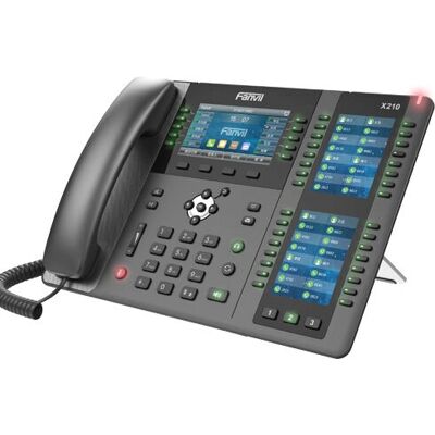 Fanvil X210 Téléphone IP HD - 20 Lignes, Bluetooth, WiFi - Publicité Fanvil X210 Téléphone IP HD - 20 Lignes, Bluetooth, WiFi - Publicité