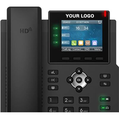 Fanvil X3U Teléfono IP - 6 Líneas, Audio HD, LCD, PoE Fanvil X3U Teléfono IP - 6 Líneas, Audio HD, LCD, PoE