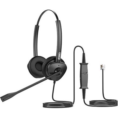 Cuffie Fanvil HT302 - Microfono, USB-A, Nero Cuffie Fanvil HT302 - Microfono, USB-A, Nero