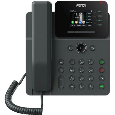 Fanvil V61G Schwarzes IP-Telefon mit 4 Leitungen & LCD Fanvil V61G Schwarzes IP-Telefon mit 4 Leitungen & LCD