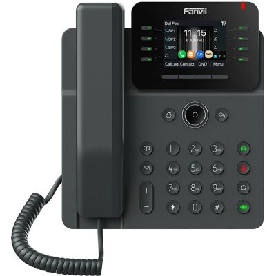 Fanvil V62g IP Puhelin Musta 12 Linjaa - IP Puhelin Fanvil V62g IP Puhelin Musta 12 Linjaa - IP Puhelin
