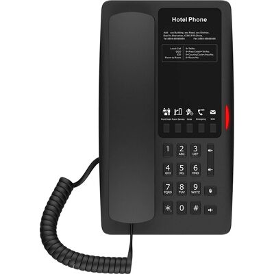Fanvil H4 Schwarz 2 Leitungen - IP-Telefon Fanvil H4 Schwarz 2 Leitungen - IP-Telefon