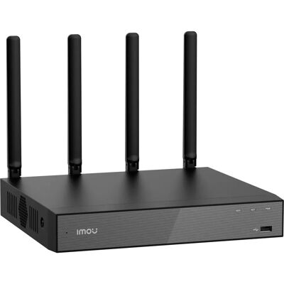 Imou N118W Negro - Grabador NVR de 18 canales 4K con disco de 16TB Imou N118W Negro - Grabador NVR de 18 canales 4K con disco de 16TB