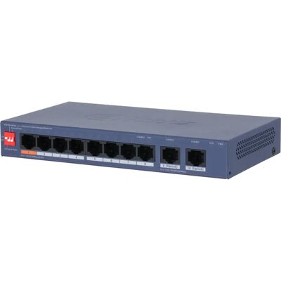 Dahua - CS4010-8ET2GT-60 - 8 porturi PoE - network switch Dahua - CS4010-8ET2GT-60 - 8 porturi PoE - network switch