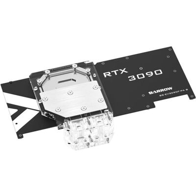 Plaque arrière active RTX 3080/90 RGB - Refroidisseur GPU en acrylique Plaque arrière active RTX 3080/90 RGB - Refroidisseur GPU en acrylique
